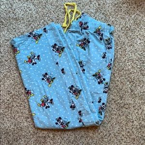Mini and Mickey Mouse pajamas